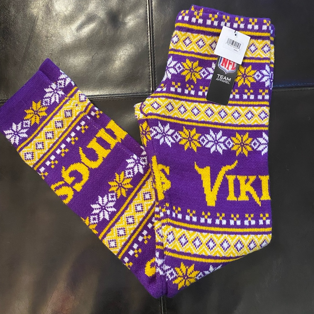 NFL Minnesota Vikings knit leggings